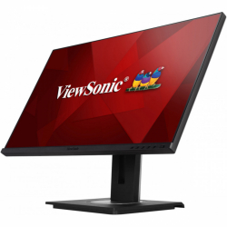 Монитор ViewSonic VG2448A-2 23.8 inch IPS Panel, 1920x1080, 250cd/m2, 5ms, 1000:1, AG, VGA, HDMI 1.4, Displayport, 4xUSB 3.2, Speakers, sRGB, VESA 100, Advanced Ergonomic Stand (-5/40 tilt), 3-side frameless design, Black