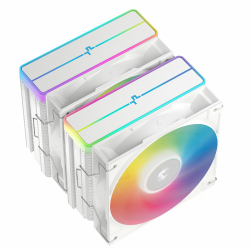 DeepCool охладител CPU Cooler AG620 WH - Addressable RGB V2, Dual-Tower - LGA1700/AM5