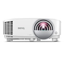 BenQ MX825STH, Short Throw, 81"@@1m, XGA 1024X768, 3500 AL, 20000:1, VGA, RCA, S-Video, 2xHDMI, Audio In/Out, Speaker 10W, USB (Type A) x1, LAN (RJ45) x1, 2.6 Kg, IEC62368, Optional interactive kit(PW02/PT12)