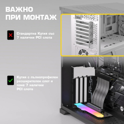 Брекет за вертикален монтаж на GPU EZDIY-FAB PCIe 4.0 Riser Cable 90° Брекет за вертикален монтаж на GPU EZDIY-FAB PCIe 4.0 Riser Cable 90°