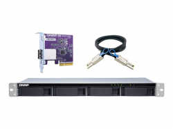 QNAP TL-R400S 4-bay 1U rackmount SATA JBOD expansion unit QNAP TL-R400S 4-bay 1U rackmount SATA JBOD expansion unit