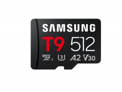 Samsung 512GB micro SD Card T9 UHS-I Read 200MB/s - Write 130MB/s Class 10 U3 V30 A2                          