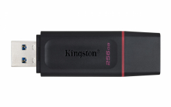 USB памет KINGSTON DataTraveler Exodia, 256GB,USB 3.2 Gen 1, Черна                          