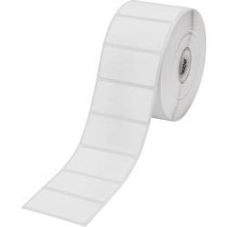 Brother BDE-1J026051-102 White Paper Label Roll, 1900 labels per roll, 51x26 mm / 1 roll (PK OF 16)