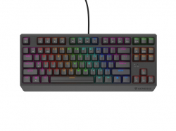 Genesis Gaming Keyboard Thor 230 TKL Lite US Rainbow Mechanical Outemu Red Black Hot Swap                          