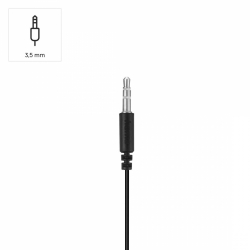 HAMA Слушалки "Gloss II", 3.5 мм жак, In-Ear, черно