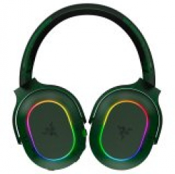 Razer Barracuda X Chroma Phantom Green Edition, Gaming Headset, Black, Oval Ear Cushions, 2.4 GHz Wireless / Bluetooth, Breathable Fabric with Memory Foam Cushions, Detachable Razer HyperClear Cardioid Mic, 7.1 Surround sound
