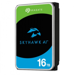 SEAGATE Surveillance Video Optimized AI Skyhawk 16TB HDD SATA 6Gb/s 512MB cache 3.5inch CMR Helium