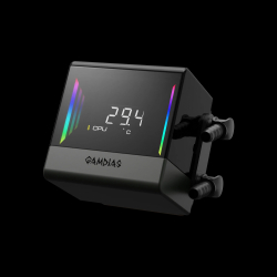 Gamdias водно охлаждане Water Cooling Chione E4-240 - LCD Screen, A-RGB