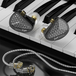 KZ професионални слушалки Hi-Fi In-Ear-Monitors - AS16 PRO - Mic, Black