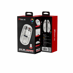 Xtrike ME безжична геймърска мишка Wireless Gaming Mouse GW-114 - 1600dpi, Bluetooth, 2.4G