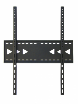 Стойка за стена OMB FIX BIG, 60" - 110", Max 125kg, Min VESA 200, Max VESA 1200x900, Distance from wall - 39 mm, Черна, product code: 07039
