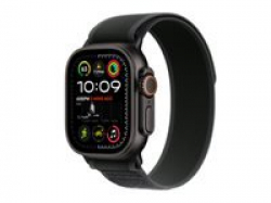 Смартчасовник APPLE Watch Ultra2 v2 Cellular 49mm Black Titanium Case with Black Trail Loop SM