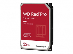 WD Red Pro NAS 22TB SATA 6Gb/s HDD 3.5inch internal 7200Rpm 512MB Cache 24x7 Bulk                          