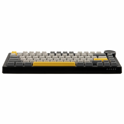 Ajazz геймърска механична клавиатура Gaming Mechanical Keyboard AK820 V2 - Arctic Isle Magnetic Switch [Linear] (English US), Black, Gray, Yellow