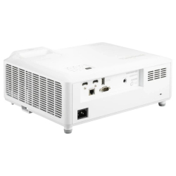 Проектор ViewSonic LS901HD, 3rd gen. Laser Phosphor, DLP, 0.65” DMD chip, 16:9, FHD 1920x1080, 6000AL, F=2.3-3.0, f=17.63 -27.9mm, Optical zoom 1.7x, Throw distance 0.80-13.55m, 2x HDMI, USB-A, Audio out, RS232, LAN, Speakers, Keystone correction, 360° projection, White