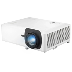 Проектор ViewSonic LS901HD, 3rd gen. Laser Phosphor, DLP, 0.65” DMD chip, 16:9, FHD 1920x1080, 6000AL, F=2.3-3.0, f=17.63 -27.9mm, Optical zoom 1.7x, Throw distance 0.80-13.55m, 2x HDMI, USB-A, Audio out, RS232, LAN, Speakers, Keystone correction, 360° projection, White