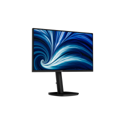 Монитор Philips 24B2N3200A/00, 23.8 inch, IPS panel, AG, FHD 1920x1080, 350 cd/m2, 1500:1, 120Hz, 4ms, SoftBlue, EyeSafe, D-mode, VGA, HDMI, DP, Audio out, Speakers, HAS, Swivel, Pivot, Tilt, Speakers, VESA, Energy class C, Black