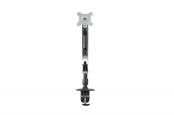Стойка за монитори DMC-01 Arm Desk Mounting Clamp, VESA 75/100, up to 10kg, Swivel -90/+90, Tilt -20/90, 360 rotation, Arm Lift 33 cm, Silver