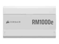 CORSAIR RM1000e White, 1000 Watt, Cybenetics Gold Certified, Fully Modular