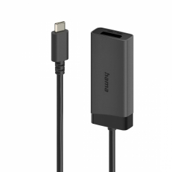 HAMA Видео адаптер, USB-C - DisplayPort / HDMI™, Ultra-HD 4K@@60hz