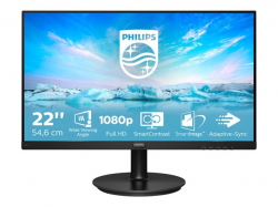 Монитор PHILIPS 221V8A/00 21.5inch FHD 75Hz 4ms