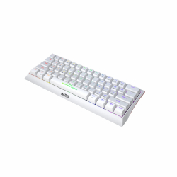 Marvo геймърска клавиатура Gaming Mechanical keyboard 61 keys TKL Hecate 61R WH - KG962G White - RED switches, RGB (English US)