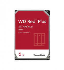 Western Digital Red 6TB Plus ( 3.5", 256MB, 5400 RPM, SATA 6Gb/s )