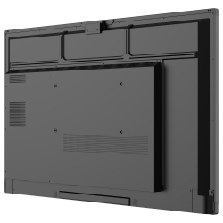 Дисплей ViewSonic IFP5551, 55", TFT LCD panel, EDLA-Certified, 50-pts Infrared touch, UHD 3840x2160, AG+AF, 500cd/m2, 1200:1, 6.5ms, Octa-Core CPU, 16GB, 128GB storage, VGA, 4x HDMI, DP, 2x LAN, RS232, HDMI out, 3x USB-C, 5x USB, SPDIF, OPS slot, Mic, NFC, Android 14, Speakers, VESA, Black