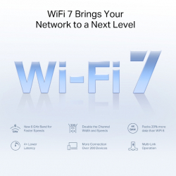 Безжична Wi-Fi 7 Mesh система Mercusys Halo H47BE(2-pack) BE9300