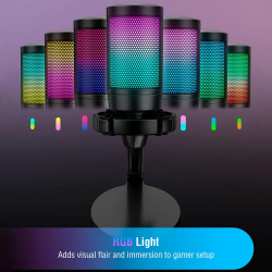 Настолен микрофон FIFINE A6NEO RGB - Black Настолен микрофон FIFINE A6NEO RGB - Black