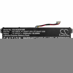 Батерия  за лаптоп  ACER Aspire 5 A515-41G-18Z3, Nitro 5 AN515-41-F6VS, Swift 3 SF313-51-514S, AC14B7K, LiPO 15.28V  3250 mAh CAMERON SINO