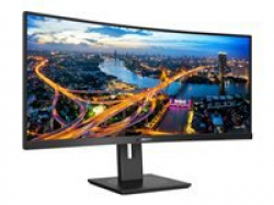 Монитор PHILIPS 345B1C/00 34inch 3440x1440 CURVED VA 5ms GtG HAS DP/HDMI USB HUB Speakers VESA PowerSensor LightSensor