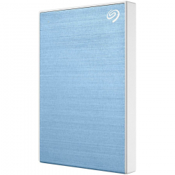 SEAGATE One Touch 2TB External HDD with Password Protection Light Blue