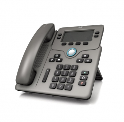 Cisco 6851 Phone for MPP, Grey, NB Handset, Spare                          