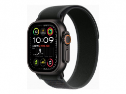 Смартчасовник APPLE Watch Ultra2 v2 Cellular 49mm Black Titanium Case with Black Trail Loop SM