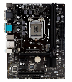 Дънна платка BIOSTAR H410MHG Version 6.0, mATX, socket 1200 Дънна платка BIOSTAR H410MHG Version 6.0, mATX, socket 1200