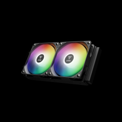 Gamdias водно охлаждане Water Cooling 240mm - AURA GL240 DIGITAL - Digital Display, aRGB