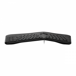 Genius клавиатура Ergonomic Keyboard Ergo KB-700 Black - Copilot, Split Wave Design, Palm Rest