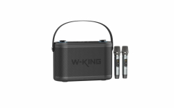 W-King Блутут парти колона Bluetooth Party Speaker - H10 - 120W, 2 x Wireless Microphones, Karaoke