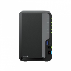 Мрежов сторидж Synology DS225+, за 2 диска, Intel Celeron J4125 , 2GB DDR4 SODIMM