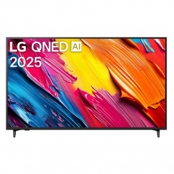 Телевизор LG 65QNED70A6A, 65" 4K QNED HDR Smart TV, 3840x2160, DVB-T2/C/S2, Alpha 7 AI Processor, HDR10 / HLG, webOS 25 ThinQ, VRR / ALLM / HGiG, 4K Upscaling, WiFi 5, Voice ID, Bluetooth 5.0, AirPlay 2, LAN, CI, HDMI, SPDIF, Google Cast, 2 pole Stand