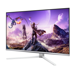 Монитор Philips 32M2N8900P/00, 31.5 inch Gaming monitor, QD OLED panel, AR, UHD 3840x2160, 515cd/m2, 1.5M:1, 0.03ms, 240Hz, HDR True Black 500, Ambiglow, G-SYNC compatible, 2x HDMI, DP, USB-C, 2x USB, Audio out, Speakers, KVM, Black/Silver