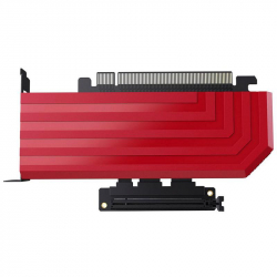 Кабел за вертикален монтаж HYTE PCI-E 4.0 x16 200mm, Червено