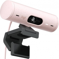 Logitech BRIO 500 Rose Full HD уеб камера, микрофон, USB