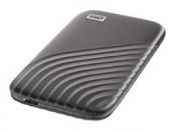 WD My Passport SSD 1TB Space Gray Cross Compatible USB 3.2 Gen-2 and USB-C 1050MB/s Read 1000MB/s Write PC Mac Compatiable