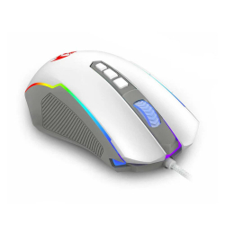 Геймърска мишка Redragon Ranger Basic M910H с RGB осветление - бяла