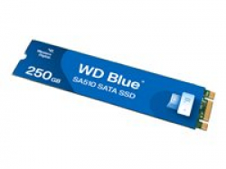 WD Blue SA510 SSD 250GB M.2 2280 SATA III 6Gb/s internal single-packed POWERED BY SANDISK