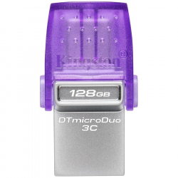 KINGSTON 128GB DataTraveler microDuo 3C 200MB/s dual USB-A + USB-C