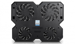 DeepCool Охладител за лаптоп Notebook Cooler MULTI CORE X6 15.6" - Black